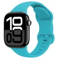 Bracelet montre silicone 40 à 49 mm – Couleur du bracelet Teal