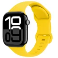 Bracelet montre silicone 40 à 49 mm – Couleur du bracelet Yellow