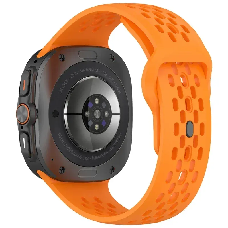 Bracelet montre silicone 47 mm pour Samsung Galaxy Watch Ultra