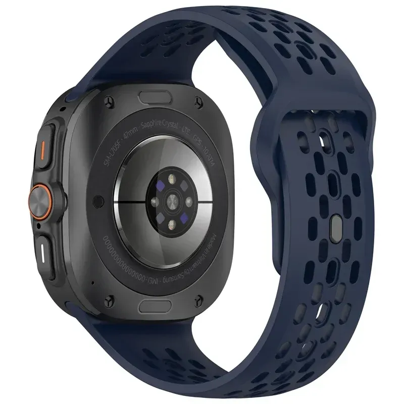 Bracelet montre silicone 47 mm pour Samsung Galaxy Watch Ultra