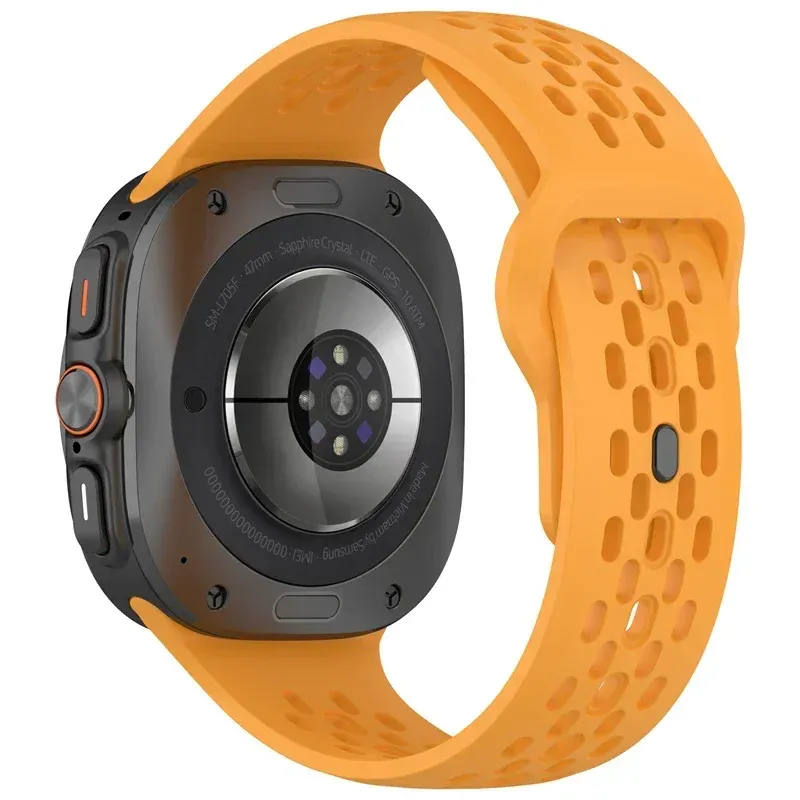 Bracelet montre silicone 47 mm pour Samsung Galaxy Watch Ultra
