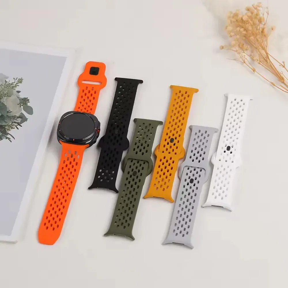 Bracelet montre silicone 47 mm pour Samsung Galaxy Watch Ultra