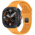 Bracelet montre silicone 47 mm pour Samsung Galaxy Watch Ultra – Couleur du bracelet Yellow