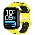 Bracelet montre silicone bicolore – Couleur du bracelet 8 Yellow Black