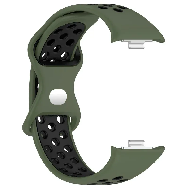 Bracelet montre silicone bicolore