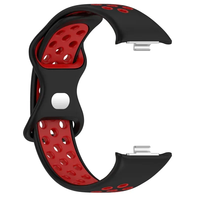 Bracelet montre silicone bicolore