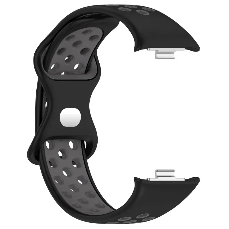 Bracelet montre silicone bicolore
