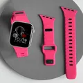 Bracelet montre silicone incliné 40 à 49 mm – Couleur du bracelet BarbeP