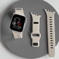 Bracelet montre silicone incliné 40 à 49 mm – Couleur du bracelet Star
