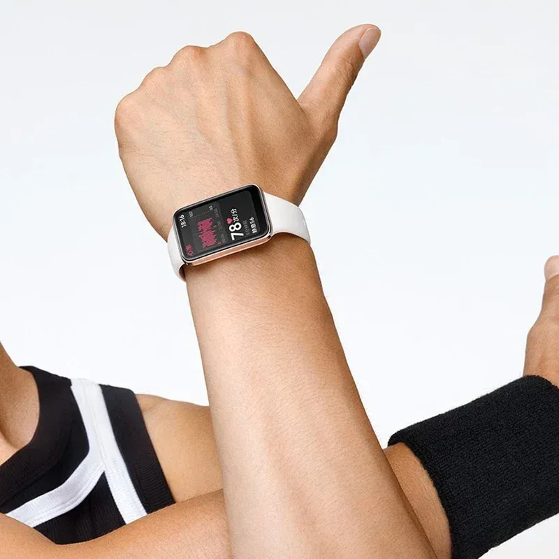 Bracelet montre silicone liquide Mi Band 7 Pro
