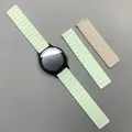 Bracelet montre silicone magnétique 20 à 22 mm – Couleur du bracelet Green Starlight