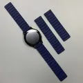 Bracelet montre silicone magnétique 20 à 22 mm – Couleur du bracelet Midnight Blue