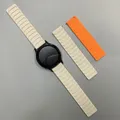 Bracelet montre silicone magnétique 20 à 22 mm – Couleur du bracelet Starlight Orange
