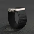 Bracelet montre silicone magnétique 38 à 49 mm pour Apple Watch – Couleur du bracelet 01 black