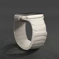 Bracelet montre silicone magnétique 38 à 49 mm pour Apple Watch – Couleur du bracelet 02 starlight