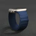 Bracelet montre silicone magnétique 38 à 49 mm pour Apple Watch – Couleur du bracelet 03 Midnight Blue