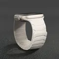 Bracelet montre silicone magnétique 38 à 49 mm pour Apple Watch – Couleur du bracelet 06 pink starlight