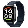 Bracelet montre silicone magnétique – Couleur du bracelet Midnight color