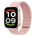 Bracelet montre silicone magnétique – Couleur du bracelet Pink sand