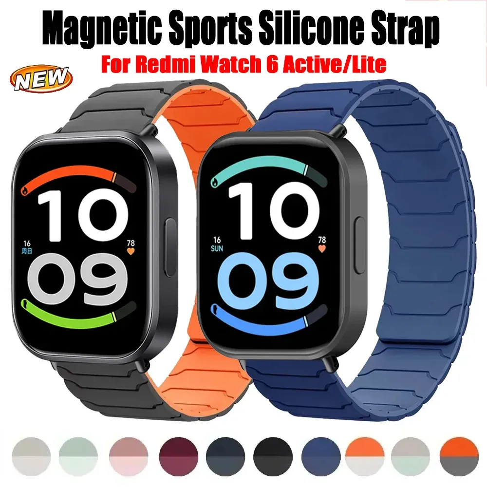 Bracelet montre silicone magnétique pour Redmi Watch Xiaomi