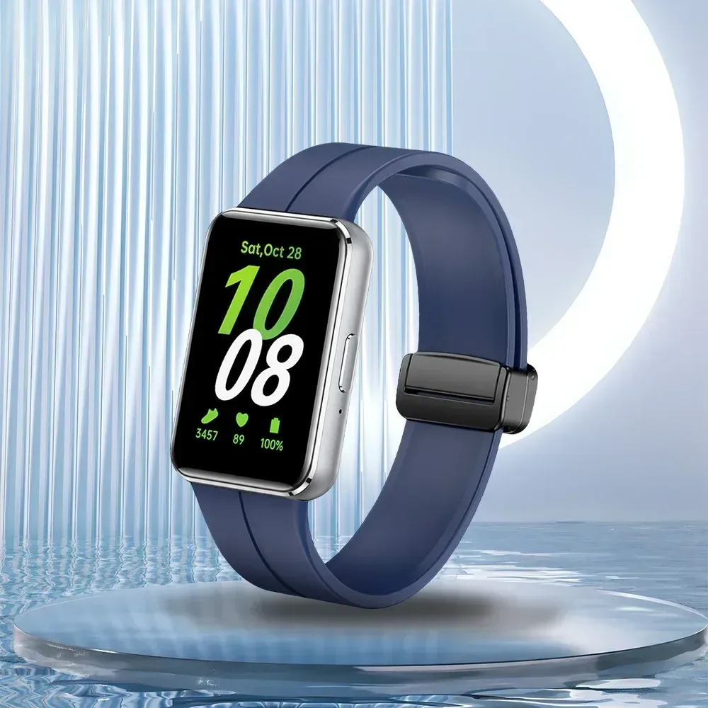 Bracelet montre silicone magnétique pour Samsung Galaxy Fit 3