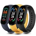 Bracelet montre silicone Mi Band 3 à 7 – 3