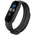 Bracelet montre silicone Mi Band 3 à 7 – Couleur du bracelet Black 12