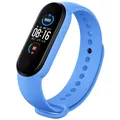 Bracelet montre silicone Mi Band 3 à 7 – Couleur du bracelet Dark Blue 28