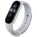 Bracelet montre silicone Mi Band 3 à 7 – Couleur du bracelet Gray 05