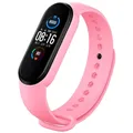 Bracelet montre silicone Mi Band 3 à 7 – Couleur du bracelet Pink powder 36