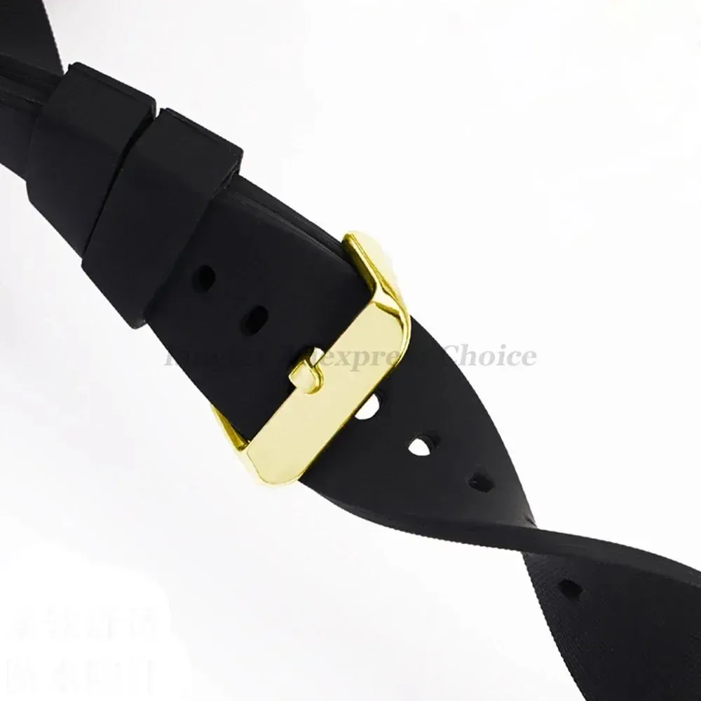 Bracelet montre silicone souple 12 à 20 mm