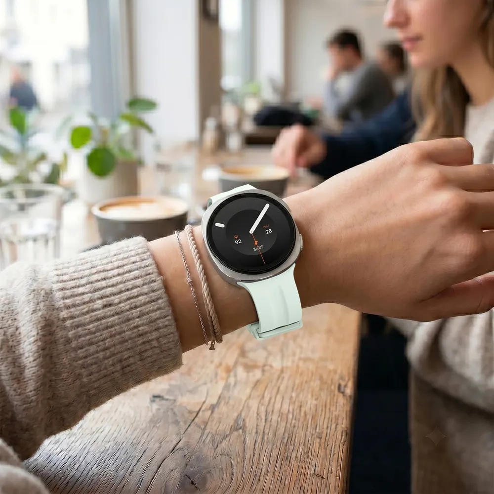 Bracelet montre silicone souple 40 à 46 mm pour Samsung Galaxy
