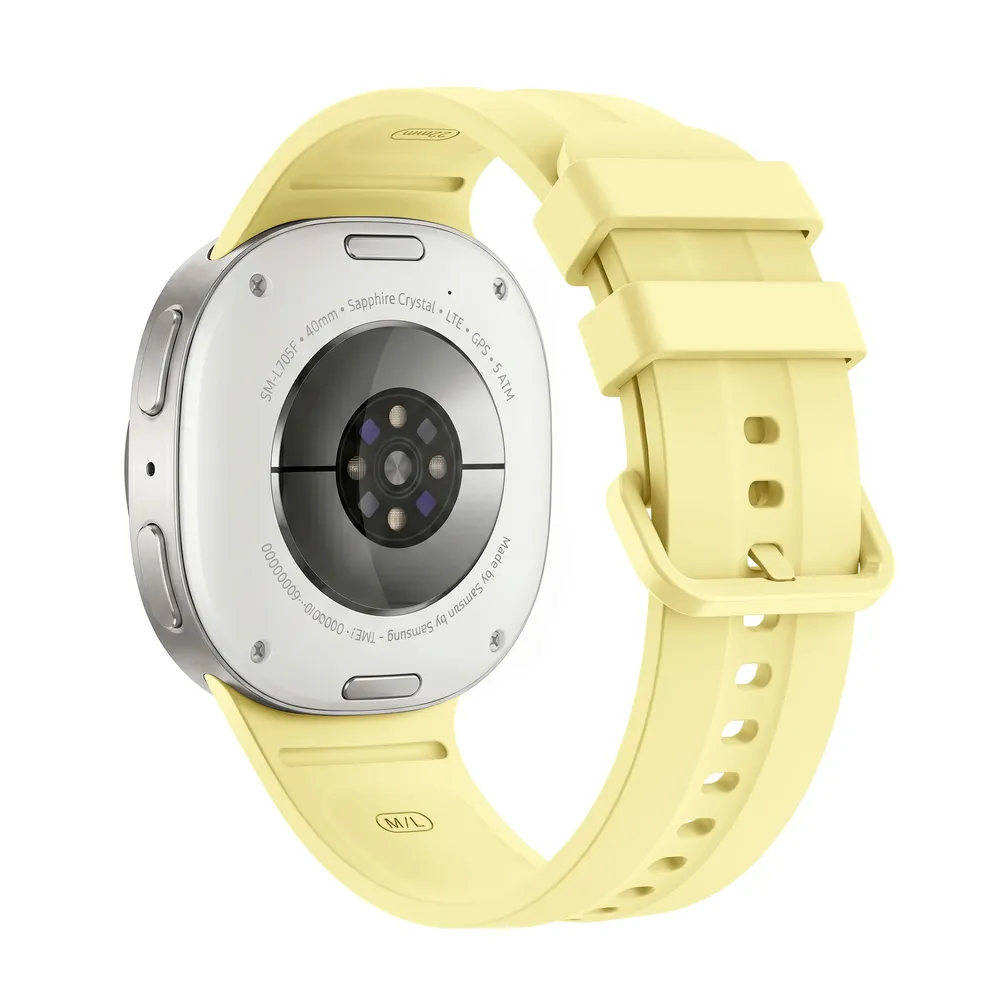 Bracelet montre silicone souple 40 à 46 mm pour Samsung Galaxy