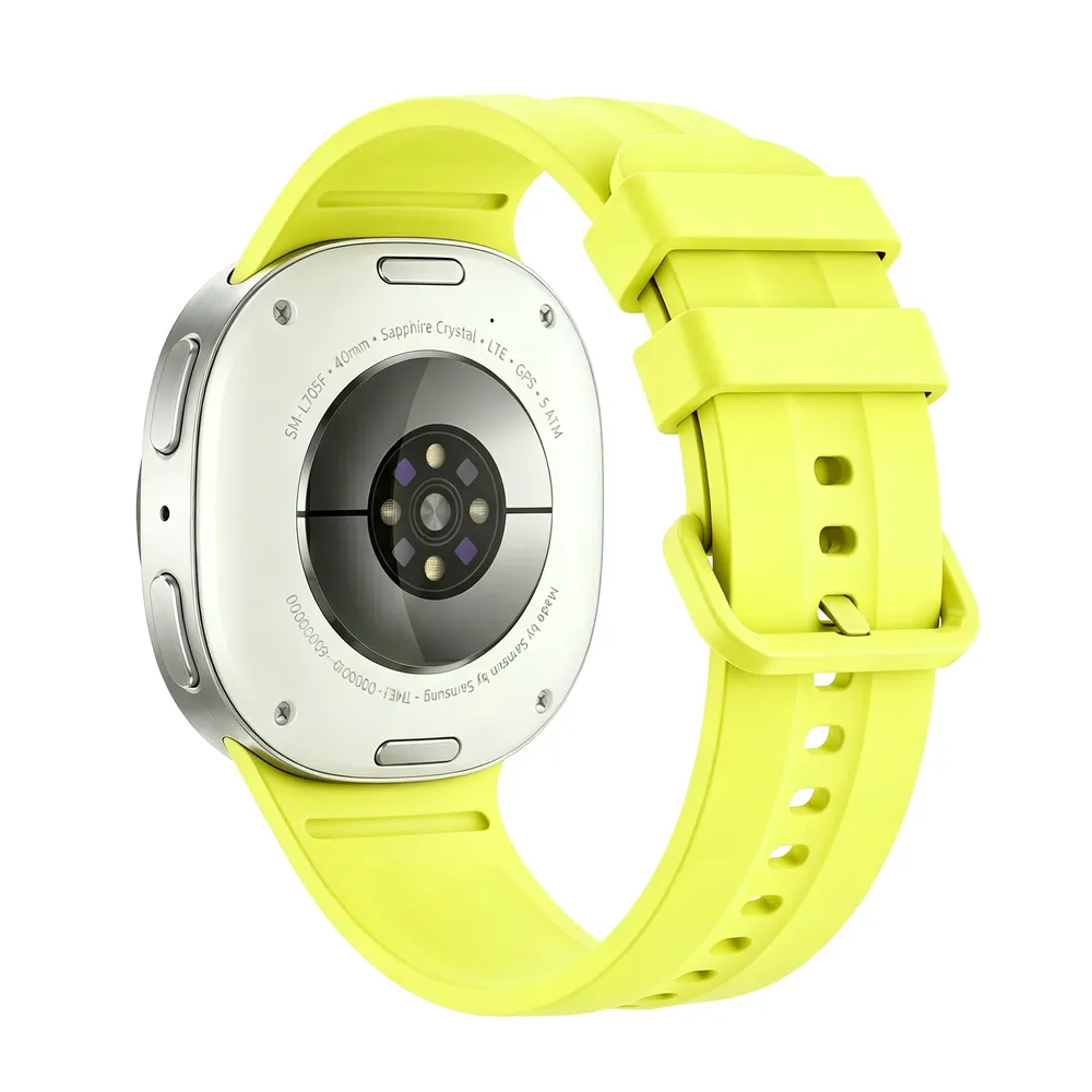 Bracelet montre silicone souple 40 à 46 mm pour Samsung Galaxy