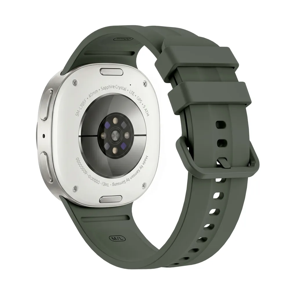 Bracelet montre silicone souple 40 à 46 mm pour Samsung Galaxy