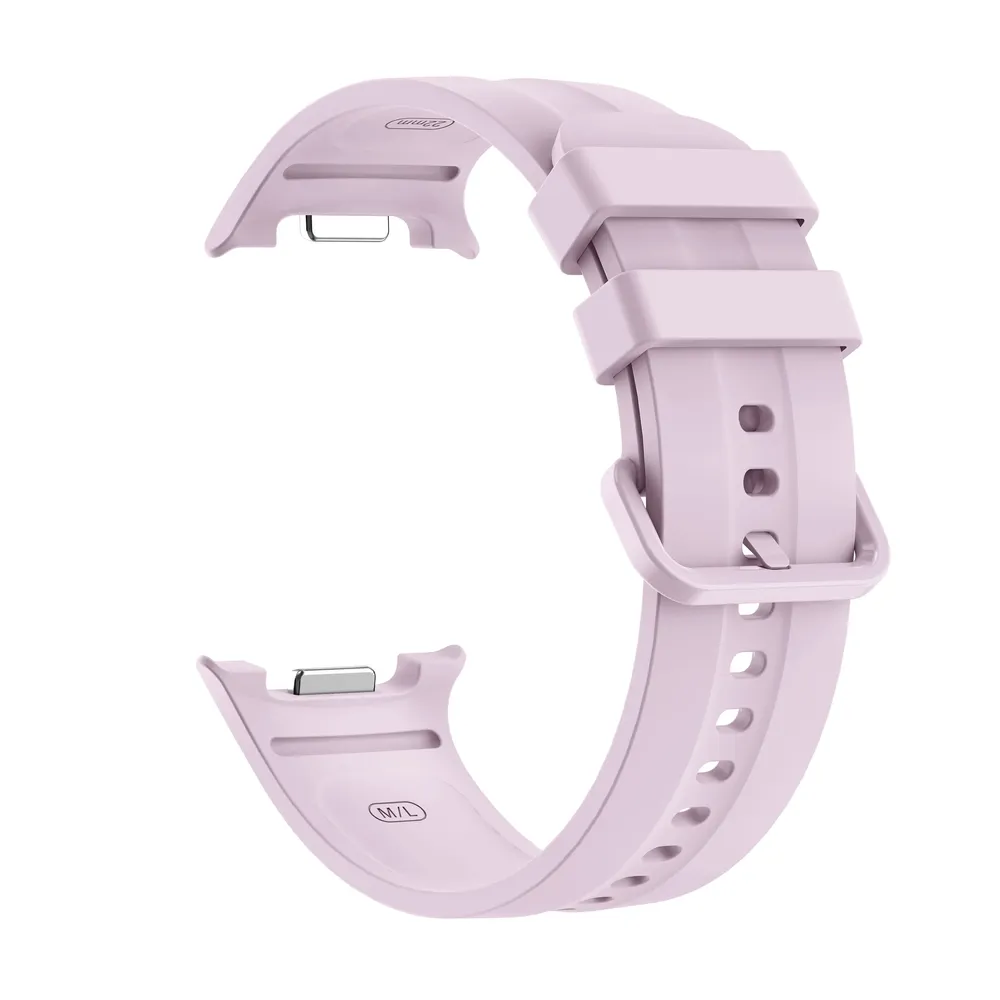 Bracelet montre silicone souple 40 à 46 mm pour Samsung Galaxy