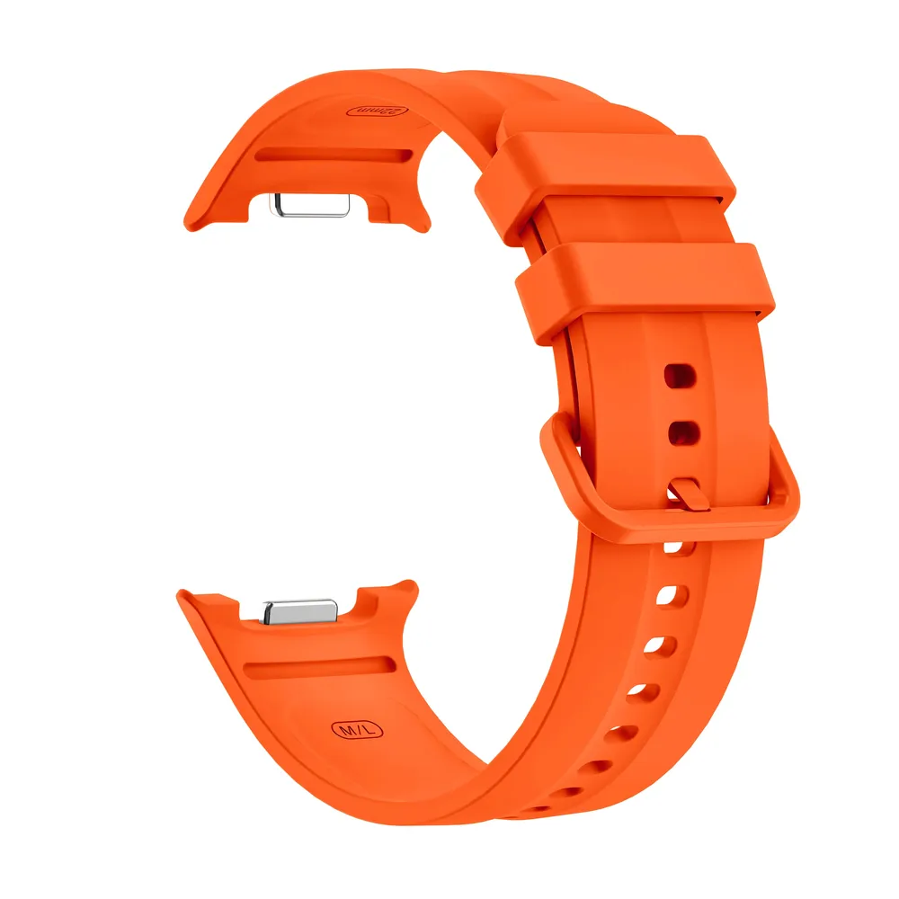 Bracelet montre silicone souple 40 à 46 mm pour Samsung Galaxy