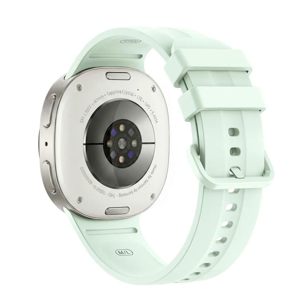 Bracelet montre silicone souple 40 à 46 mm pour Samsung Galaxy