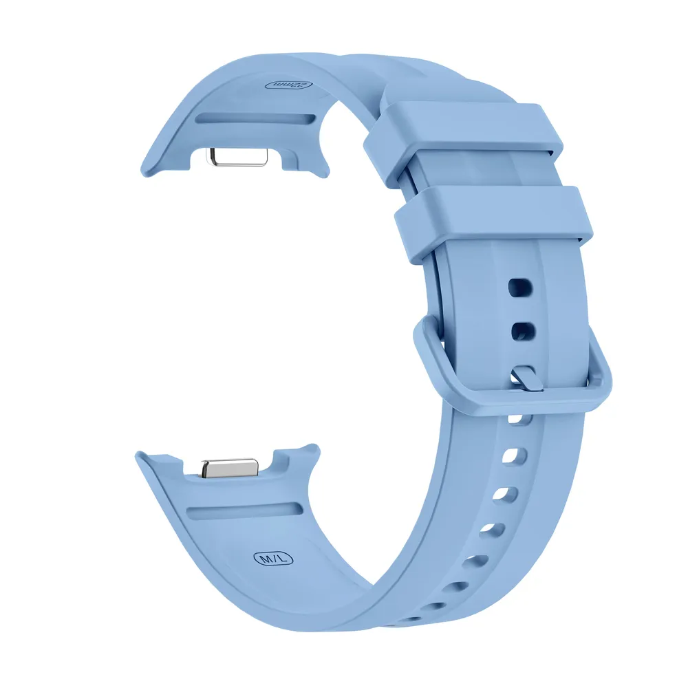 Bracelet montre silicone souple 40 à 46 mm pour Samsung Galaxy