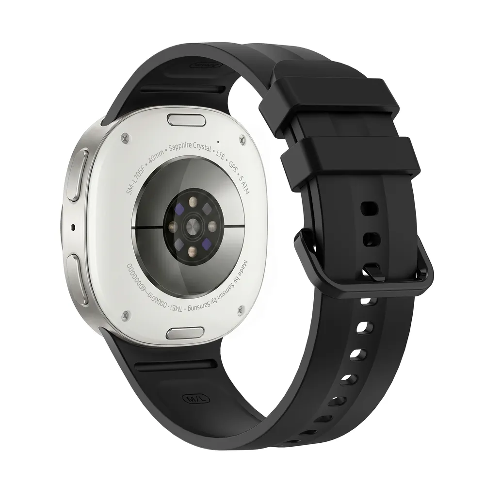 Bracelet montre silicone souple 40 à 46 mm pour Samsung Galaxy