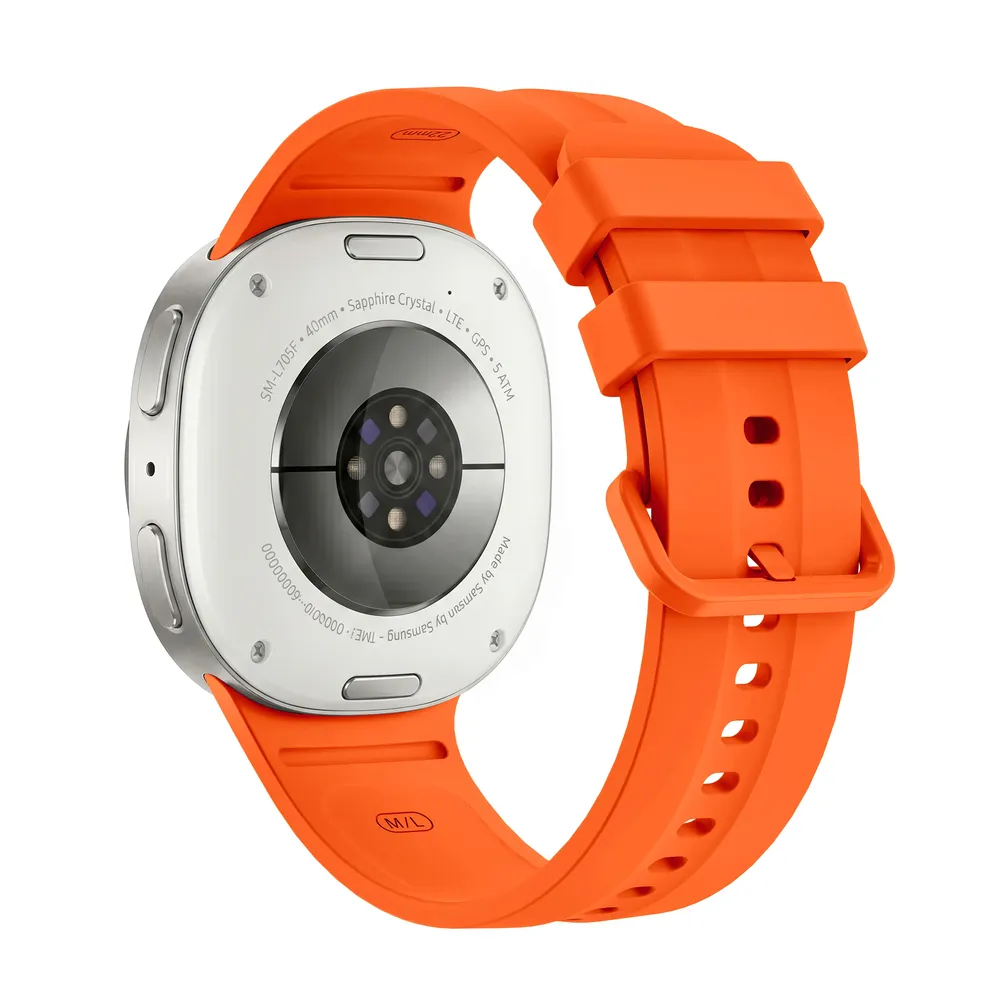 Bracelet montre silicone souple 40 à 46 mm pour Samsung Galaxy