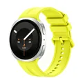 Bracelet montre silicone souple 40 à 46 mm pour Samsung Galaxy – Couleur du bracelet Lime