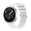 Bracelet montre silicone souple 40 à 46 mm pour Samsung Galaxy – Couleur du bracelet White