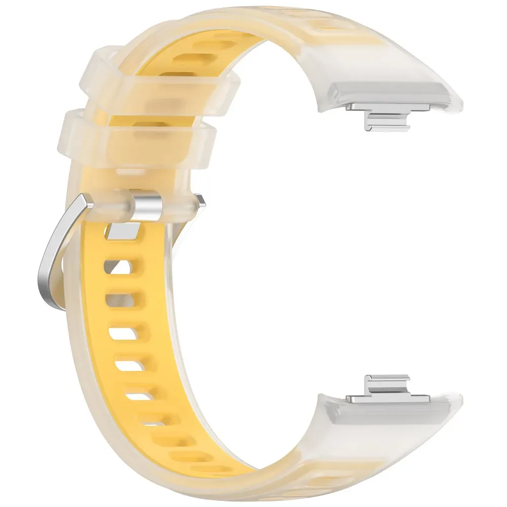Bracelet montre silicone translucide