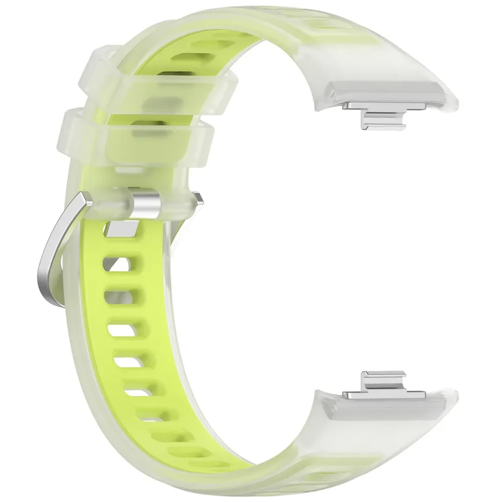 Bracelet montre silicone translucide