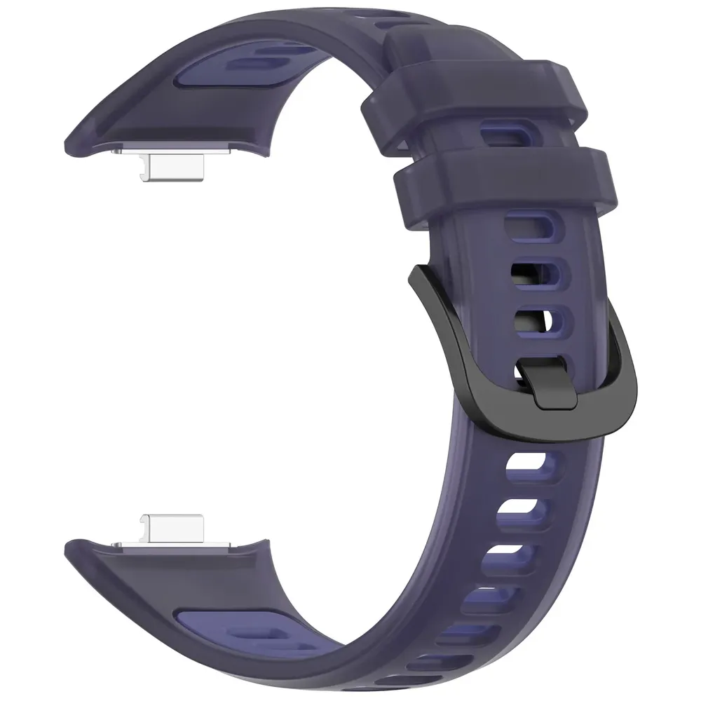 Bracelet montre silicone translucide