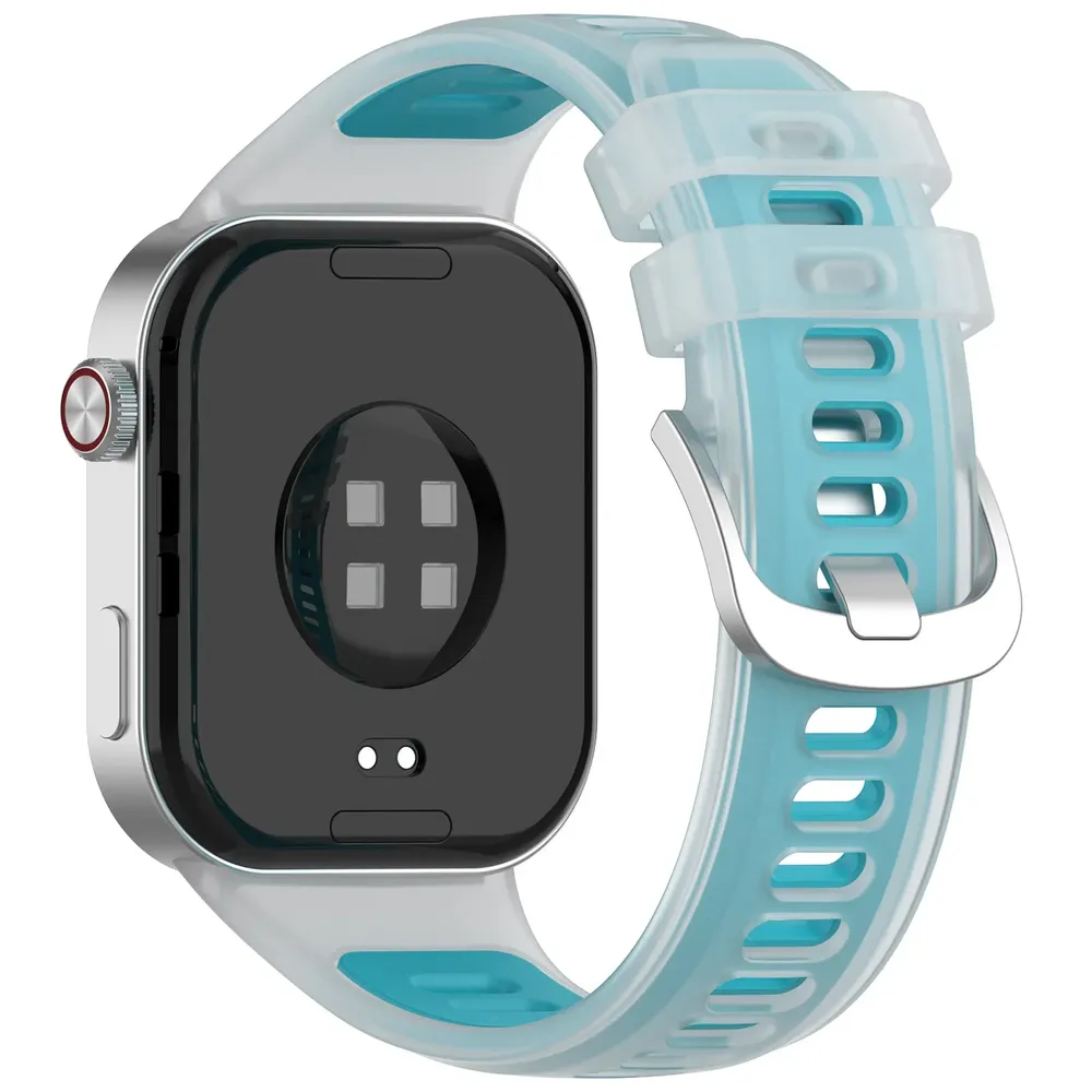 Bracelet montre silicone translucide