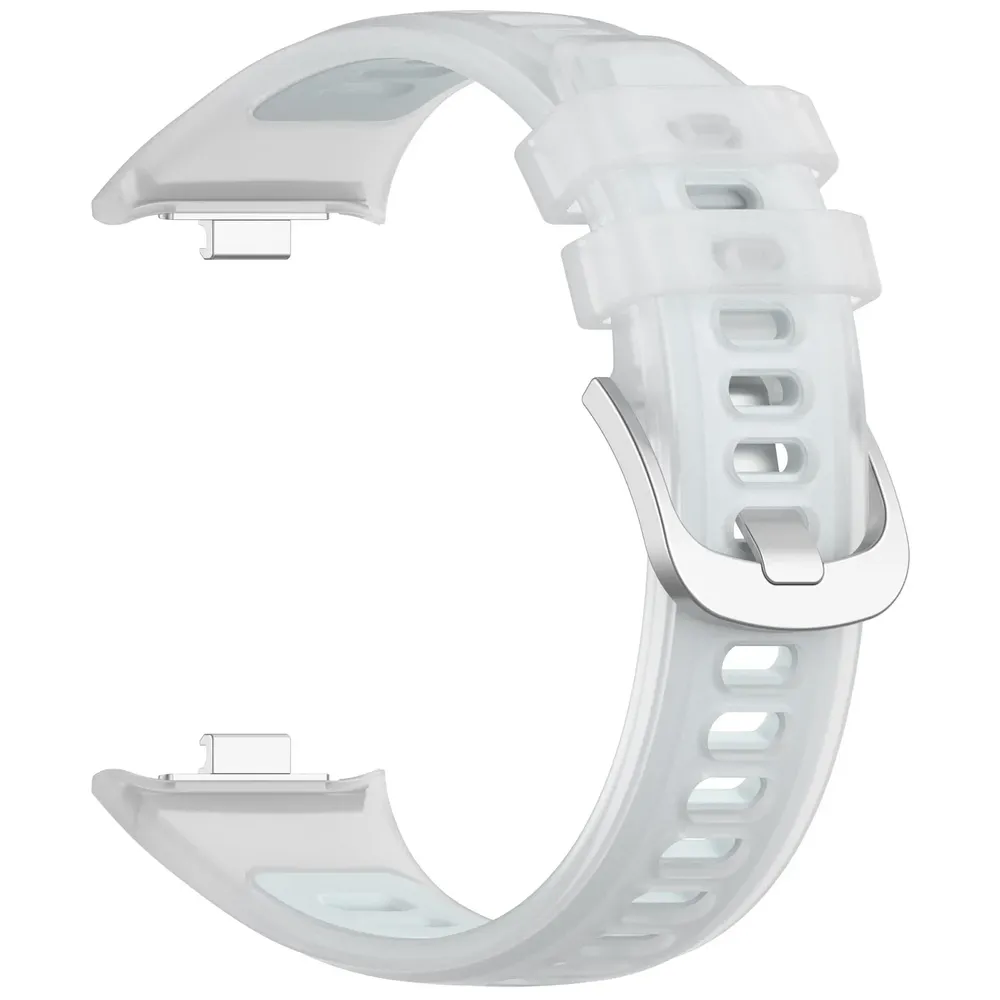 Bracelet montre silicone translucide