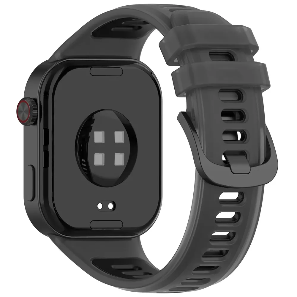Bracelet montre silicone translucide