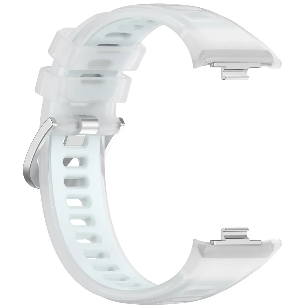 Bracelet montre silicone translucide